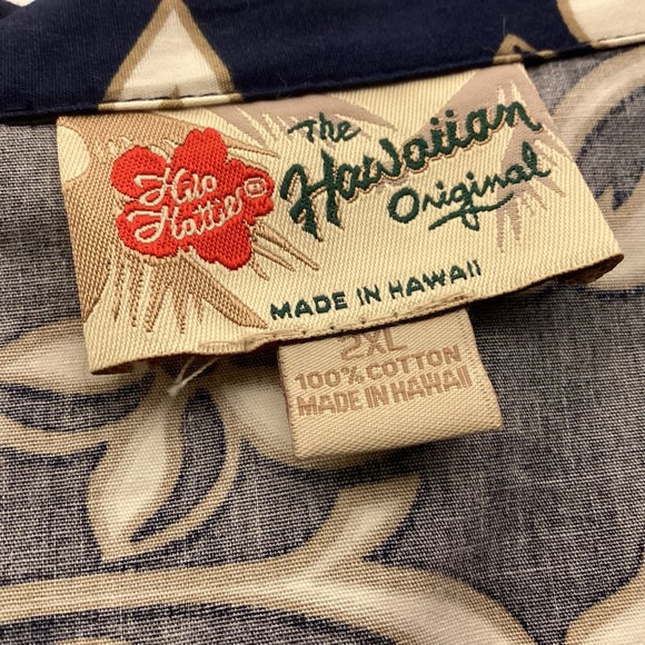 Hilo Hattie Women’s Hawaiian Shirt size 2XL made in Hawaii 100% cotton Vintage - Picture 6 of 7